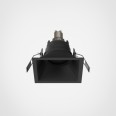 Minima Slimline Square Fixed Fire-Rated IP65 Downlight Matt Black GU10, Astro 1249039