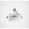 Minima Slimline Square Fixed Fire-Rated IP65 Downlight Matt White GU10, Astro 1249038