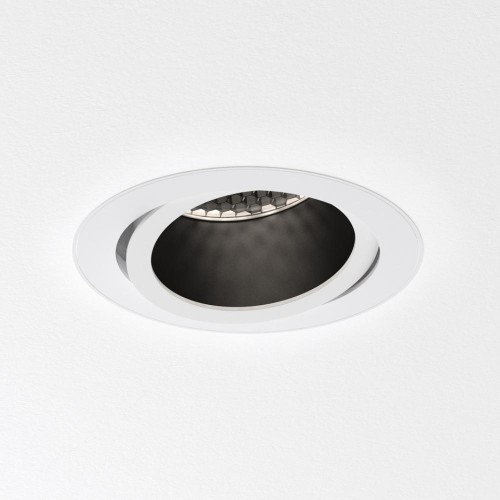 Pinhole Slimline Round Flush Adjustable Fire-Rated Downlight Matt White GU10 Dimmable, Astro 1434008