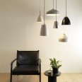 Ginestra 300 Matt Black Pendant Ceiling Suspension Light IP20 ES/E27 Astro 1361001