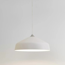 Ginestra 400 Matt White Ceiling Pendant Suspension Light, IP20 E27/ES Astro 1361012