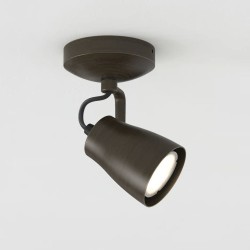 Juno Single Wall/Ceiling Spotlight Bronze (adjustable) GU10 Astro Lighting 1487002