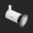 Illuma T325-WH/S Rocket Spotlight in White for 1-circuit Track System (Dimmable) using ES/E27 PAR30 LED Lamp