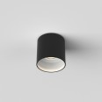 Osca LED Round Matt Black Ceiling Surface Spotlight 7.7W 2700K 528lm Dimmable Astro 1252023