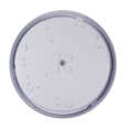 IP65 Wattage and CCT Switchable LED Bulkhead with Microwave Sensor in White Non-dimmable 316mm Diameter