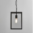 Homefield 360 Outdoor Pendant Light Black c/w Transparent Glass IP23 E27/ES, Astro 1095015