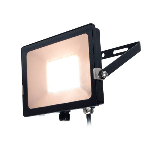 Osprey 30W Carbon Black IP65 CCT Selectable Flood Light with Q-Nex Plug&Play Technology ALL-LED AFLD30BK/CCT