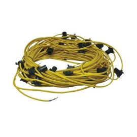 25m Yellow Arctic Extension Cable Reel with 16A 110V Plug and