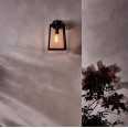 Calvi 305 Outdoor Wall Lantern Textured Black c/w Clear Glass Diffuser IP23 E27/ES Astro 1306011