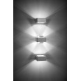 Fabbian Bijou Cross Wall Light in Chrome designed by Prospero Rasulo