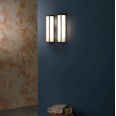 Mashiko 360 Bronze Classic Bathroom Wall Light IP44 White Glass Diffuser 2 x 7W max. LED E14/SES Astro 1121055