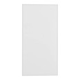 2 Gang Mounting Box 45mm Deep White Moulded Square Edge, BG 978 Square Pattress Box for Double Sockets