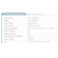 Screwless Unswitched 13A Fused Connection Unit (Spur) Brushed Steel Flat Plate BG Nexus FBS54-01