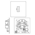 Screwless Unswitched 13A Fused Connection Unit (Spur) Brushed Steel Flat Plate BG Nexus FBS54-01