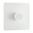 BG PCDCL81W Evolve 1 Gang 2-way 5-200W Trailing Edge LED Dimmer (100W LED) Switch in Pearlescent White Plate