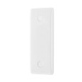 1 Gang Architrave Blank Plate Single Blanking Plate Moulded White with Round Edge BG Nexus 836