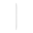 1 Gang Architrave Blank Plate Single Blanking Plate Moulded White with Round Edge BG Nexus 836