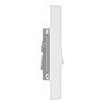 1 Gang 20A 16AX Intermediate Switch White Plastic Square Edge, BG Nexus 913 White Moulded