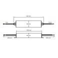 24V 20W IP67 Standard LED Driver Non-Dimmable, 170-265V Input and 24V Output, Foss LED LEDD-IP2024