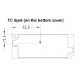 28W 700mA Dimmable LED Driver Constant Current - Triac Dimming, Suitable for Class II Lights, Saxby 92723