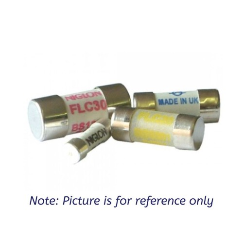 20A LC Fuse 26mm x 10.3mm Colour for Consumer Unit and House Service Use BS1361