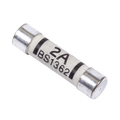 2A Plug Top Ceramic Cartridge Fuse BS1362 (pack of 10)