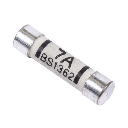 7A Plug Top Ceramic Cartridge Fuse BS1362 (pack of 10)