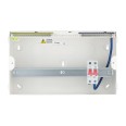 14 Way Consumer Unit Unpopulated c/w 100A Main Switch Incomer IP2XC BG CFUSW14 Amendment 3