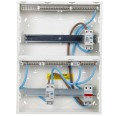 Hager VML91214 12 + 14 Dual Row HI Configurable Consumer Unit 100A Switch 2 x 100A 30mA Type A RCCB VML91214CU Hager Fuseboard 18th Edition - Reduced to Clear!