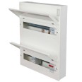 Hager VML91214 12 + 14 Dual Row HI Configurable Consumer Unit 100A Switch 2 x 100A 30mA Type A RCCB VML91214CU Hager Fuseboard 18th Edition - Reduced to Clear!