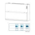 Hager VML916CU 16 Way High Integrity Consumer Unit 100A Switch 2x100A 30mA RCCB Configurable