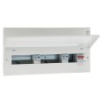 Hager VML916CU 16 Way High Integrity Consumer Unit 100A Switch 2x100A 30mA RCCB Configurable