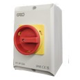 32A IP65 Safety Isolator Switch 4 Pole (3P+N) in White for AC Applications