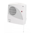 Dimplex FX20VE 2kW Downflow Wall Fan Heater with Pull Cord and Electronic Timer in White IP22