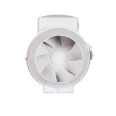 Airflow Aventa 6 inch (150mm) In-Line Fan with Over-run Timer 552m3/hr and 2-Speeds, Mixed Flow Extractor Fan, Airflow 9041090