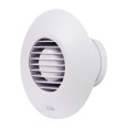 Airflow iCON 15S eco Bathroom Fan 100mm for Wall/Ceiling, 12v DC Low Voltage Fan with Basic Switching Airflow 72683701