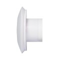 Airflow iCON 15S eco Bathroom Fan 100mm for Wall/Ceiling, 12v DC Low Voltage Fan with Basic Switching Airflow 72683701