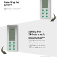 Digital Compact Timer 16A Din Rail Mounted 7day or 24h Programming Greenbrook T80