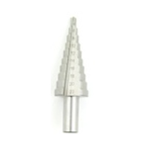 Step Drill 4mm - 22mm by 2mm, HSS Drill bit, 10 step