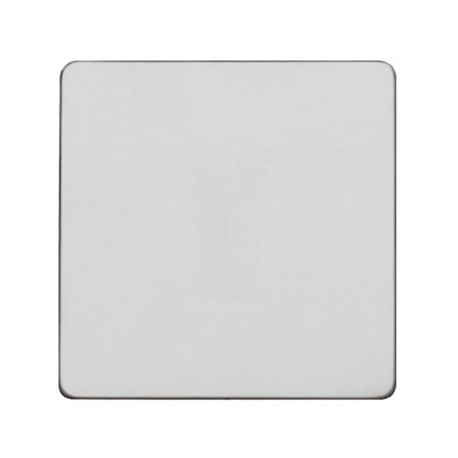 Wall light blanking plate